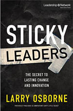 Sticky Leaders: The Secret to Lasting Change and Innovation cover